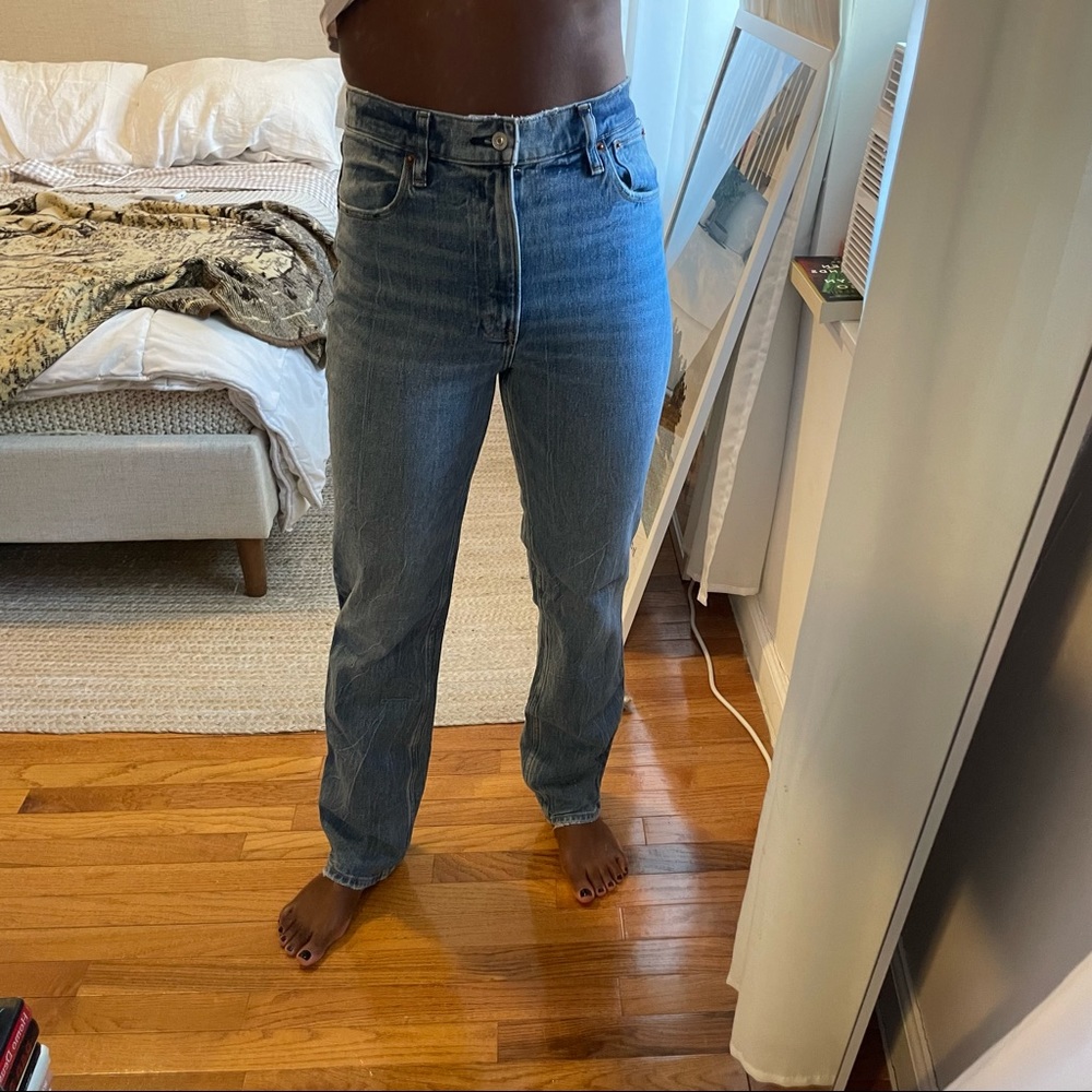 90s Ultra High Rise Straight Jeans